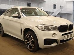 Silver Used 2018 BMW X6 M Sport SUV | £23,990 (Fair price)
