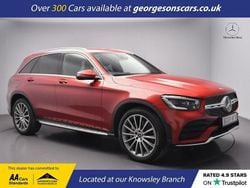 Red Used 2019 Mercedes GLC300 AMG line SUV | £20,500 (Fair price)