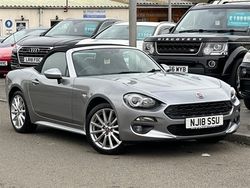 Grey Used 2018 Fiat 124 Lusso Cabriolet | £12,995 (Fair price)