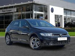 Black Used 2024 VW Polo R-line Hatchback | £21,997 (Fair price)