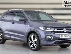 Grey Used 2022 VW T-Cross R-line SUV | £18,490 (Fair price)