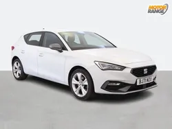 White Used 2021 Seat Leon FR Hatchback | £15,895 (Fair price)
