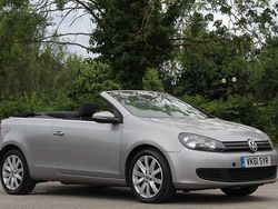 Silver Used 2011 VW Golf Cabriolet SE Cabriolet | £3,190 (Fair price)