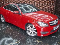 Red Used 2014 Mercedes C220 Sport Edition Coupe | £9,099 (Super price)