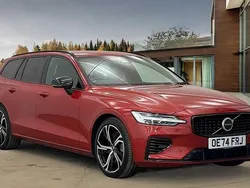 Red Used 2024 Volvo V60 Plus Estate | £40,695 (Expensive)