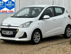 White Used 2017 Hyundai i10 SE Hatchback | £8,999 (Fair price)