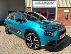Blue Used 2022 Citroën C3 Shine Hatchback | £9,590 (Fair price)