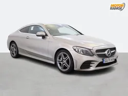 Silver Used 2020 Mercedes C200 AMG Line Premium Coupe | £20,895 (Fair price)