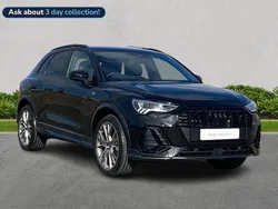 Black Used 2025 Audi Q3 Black Edition SUV | £36,936 (Fair price)