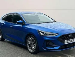 Blue Used 2023 Ford Focus ST-Line X Hatchback | £17,999 (Fair price)