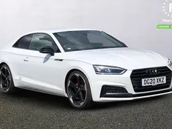 White Used 2019 Audi A5 Black Edition Coupe | £19,399 (Fair price)