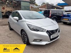 Silver Used 2022 Nissan Micra Acenta Hatchback | £11,975 (Fair price)