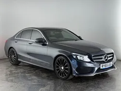 Grey Used 2016 Mercedes C220 AMG Line Premium Plus Sedan | £12,800 (Fair price)