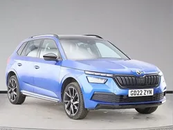 Race blue metallic Used 2022 Skoda Kamiq Monte Carlo SUV | £18,244 (A bit pricey)