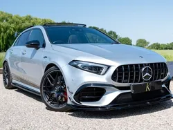 Silver Used 2021 Mercedes A45 AMG AMG Hatchback | £43,786 (Fair price)