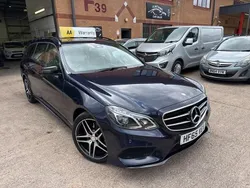 Blue Used 2015 Mercedes E220 AMG Estate | £9,995 (Fair price)