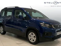 Blue Used 2020 Peugeot Rifter Allure MPV | £15,832 (Fair price)