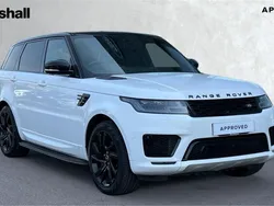 White Used 2019 Land Rover Range Rover Sport HSE Dynamic SUV | £31,654 (Good price)