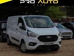 White Used 2022 Ford Transit Custom Trend Van | £11,800 (Super price)