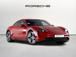 Red Used 2021 Porsche Taycan Sedan | £45,990 (Good price)