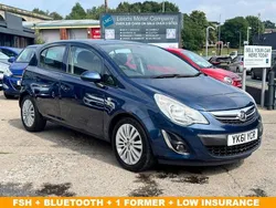 Blue Used 2011 Vauxhall Corsa Excite Hatchback | £3,295 (Fair price)