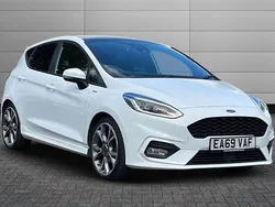 Frozen white Used 2019 Ford Fiesta ST-Line X Hatchback | £11,000 (A bit pricey)