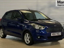 Blue Used 2018 Ford Ka Plus Zetec Hatchback | £7,898 (Fair price)
