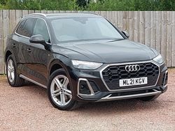 Black Used 2021 Audi Q5 S-Line SUV | £31,498 (A bit pricey)