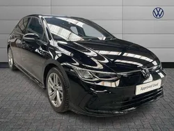 Black Used 2024 VW Golf VIII R-line Hatchback | £25,799 (Fair price)
