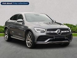 Grey Used 2019 Mercedes GLC300 AMG line Coupe | £32,022 (A bit pricey)