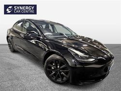 Black Used 2021 Tesla Model 3 Standard Range Plus Sedan | £18,348 (Expensive)