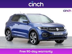 Blue Used 2020 VW T-Cross R-line SUV | £15,349 (Fair price)