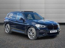 Black Used 2021 BMW X3 M Sport SUV | £27,950 (Fair price)