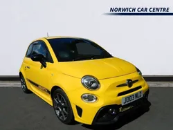Yellow Used 2017 Abarth 595 Hatchback | £7,995 (A bit pricey)