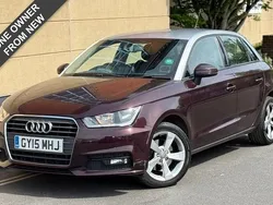 Red Used 2015 Audi A1 Sportback Sport Hatchback | £9,995 (Fair price)