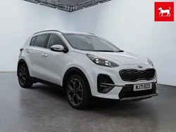 White Used 2021 Kia Sportage GT-Line SUV | £16,995 (Fair price)
