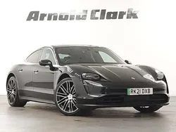 Black Used 2021 Porsche Taycan Sedan | £42,998 (Super price)