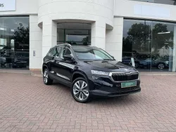 Black magic pearl effect Used 2023 Skoda Karoq SE L SUV | £23,590 (Fair price)