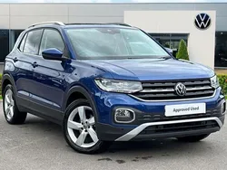 Blue Used 2024 VW T-Cross SEL SUV | £17,499 (Fair price)