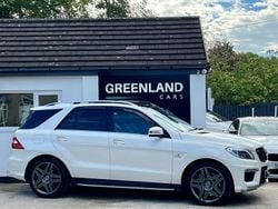 White Used 2014 Mercedes ML63 AMG AMG SUV | £18,994