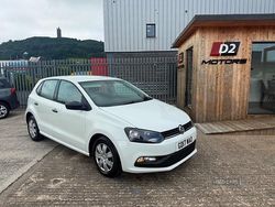 White Used 2017 VW Polo S Hatchback | £6,895 (Fair price)