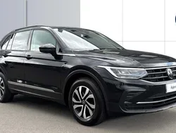 Black Used 2022 VW Tiguan Active SUV | £19,396 (Good price)