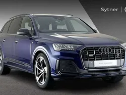 Blue Used 2020 Audi Q7 Black Edition SUV | £38,250 (A bit pricey)