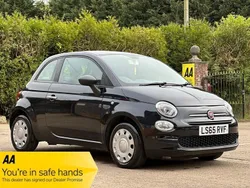Black Used 2015 Fiat 500 Pop Hatchback | £3,490 (Fair price)