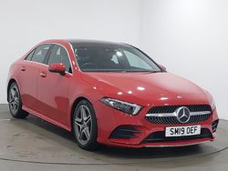 Red Used 2019 Mercedes A180 AMG Line Premium Plus Sedan | £19,698 (Expensive)