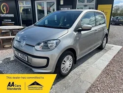 Silver Used 2013 VW up! move up! Hatchback | £5,495 (Fair price)