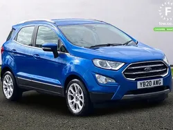 Blue Used 2020 Ford Ecosport Titanium SUV | £13,499 (Fair price)