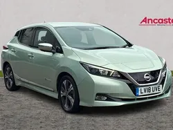 Spring cloud green Used 2018 Nissan Leaf 360º Hatchback | £8,575