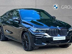Black Used 2023 BMW X6 M Sport SUV | £54,995 (Expensive)