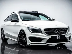 White Used 2016 Mercedes CLA220 Shooting Brake AMG Estate | £10,995 (Fair price)